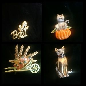 Halloween Pins Set